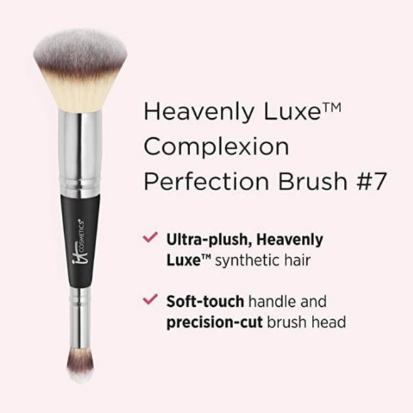 IT Cosmetics HEAVENLY Brush #7 Sealed in Tube NEW! - Picture 1 of 3